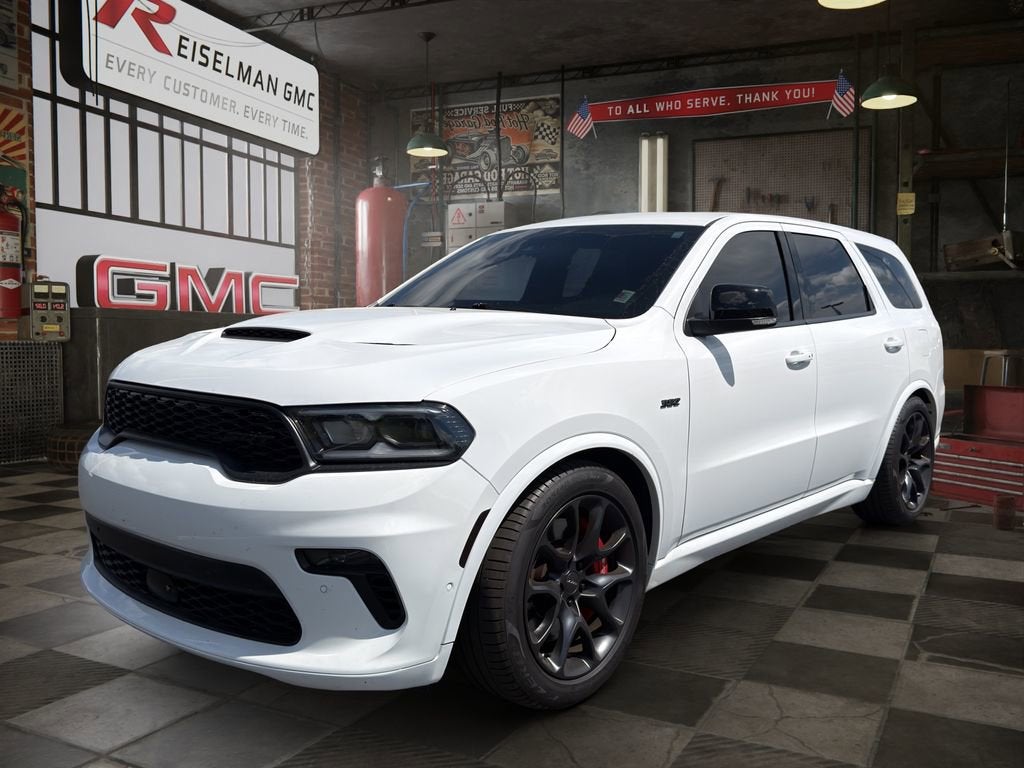 2022 Dodge Durango SRT 392 AWD in White — front three-quarter view
