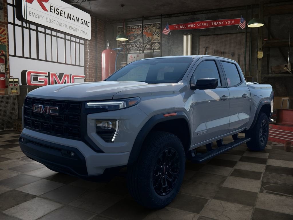 2026 GMC Canyon Elevation in Coastal Dune — front three-quarter view