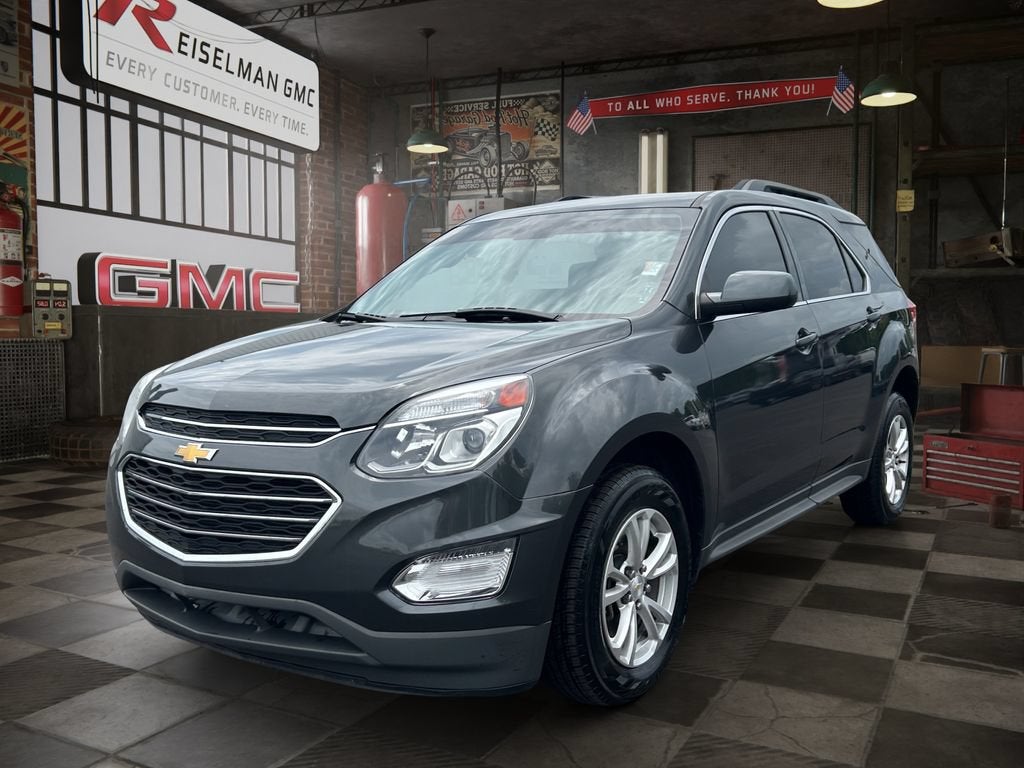 2017 Chevrolet Equinox LT in Nightfall Gray Metallic — front three-quarter view