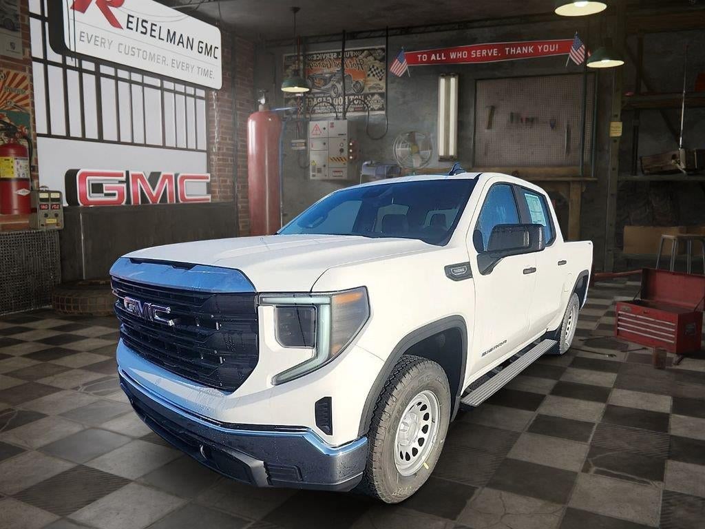 2026 GMC Sierra 1500 Pro in Summit White — front three-quarter view