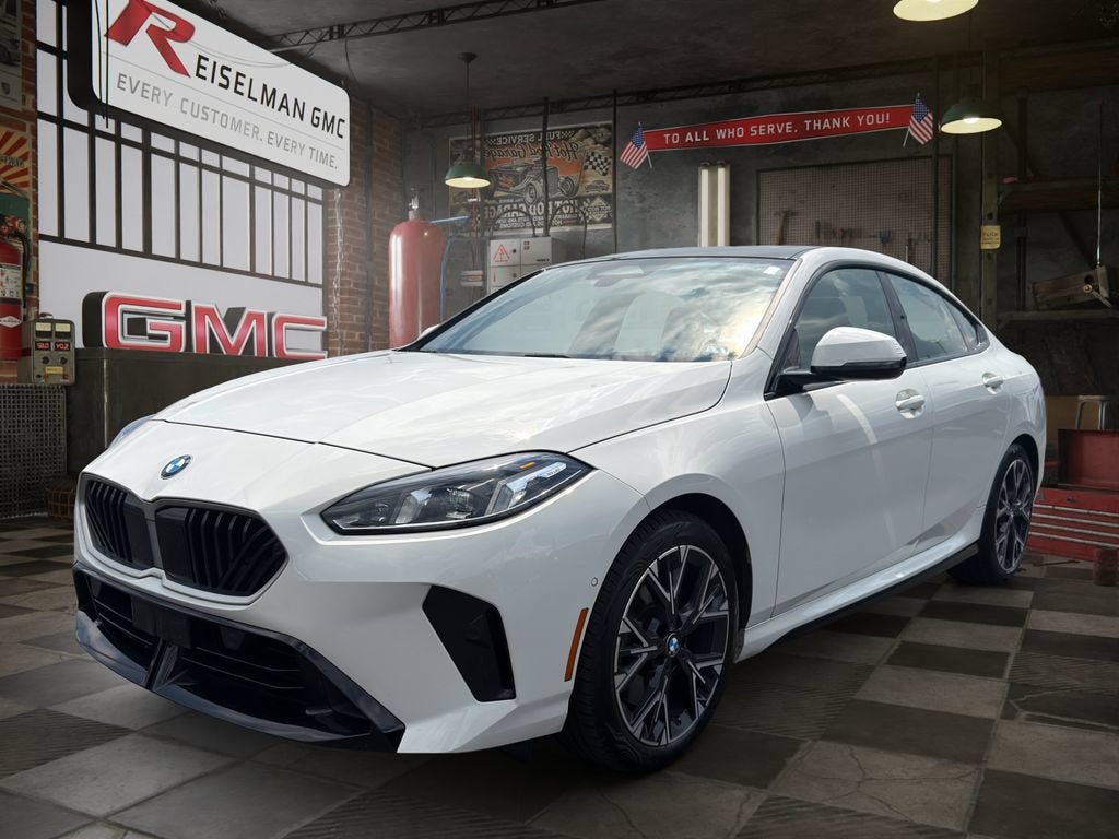 2025 BMW 2 Series 228 xDrive in White — front three-quarter view